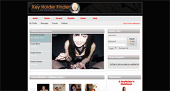 Desktop Screenshot of keyholderfinder.com